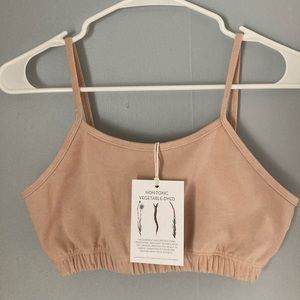NWT Groceries Apparel 100% Organic Cotton U-Bra